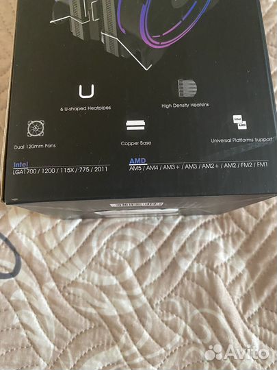 Башенный кулер под все сокеты