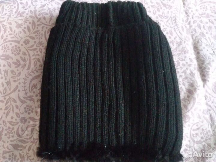 Шапка норочка вязаная новая