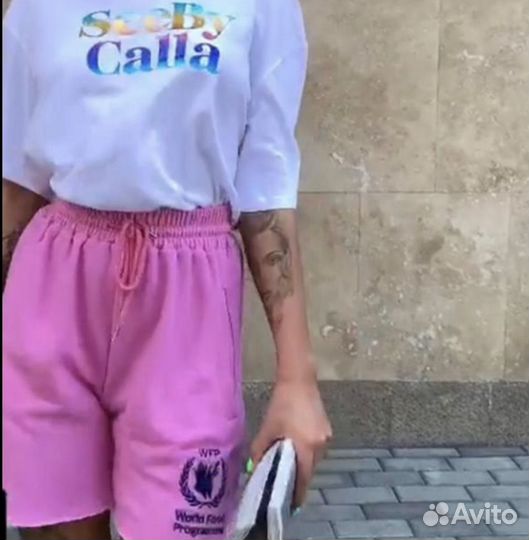Шорты женские корея розовые