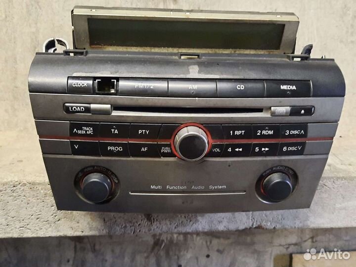 Магнитола Mazda 3 (Bk) 2002-2009