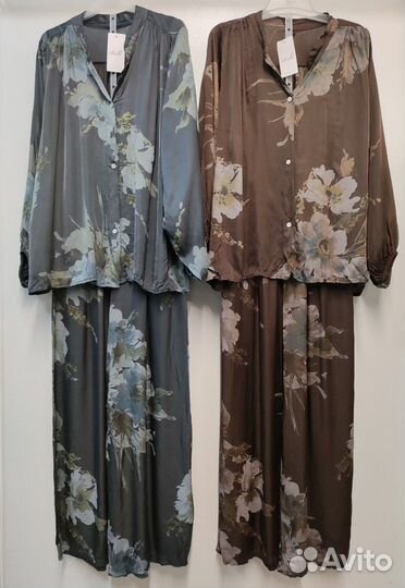 Брючный женский костюм Италия р. 50-56