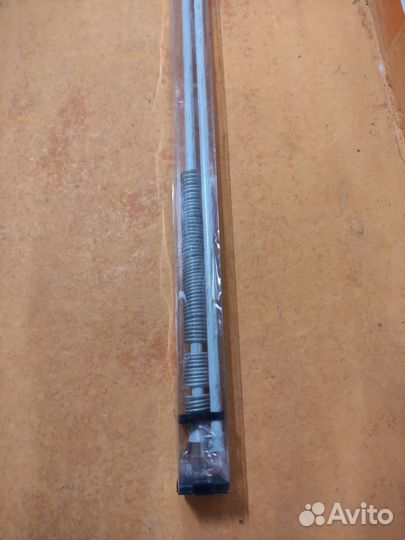 Карниз 2 рядн металл раздвижн 160-300 белый антик