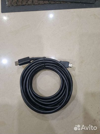 Кабель DisplayPort - hdmi