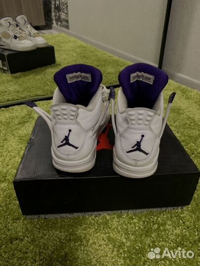 Nike Air Jordan 4 Retro Purple Metallic оригинал