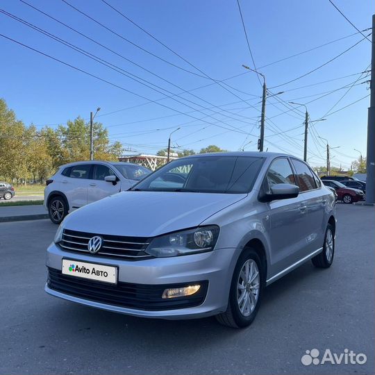 Volkswagen Polo 1.6 МТ, 2015, 118 000 км