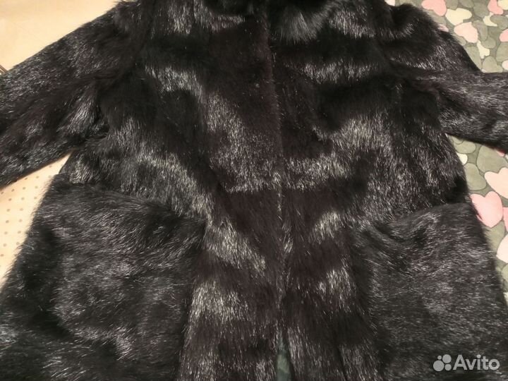 Шуба нутрия 62 размер