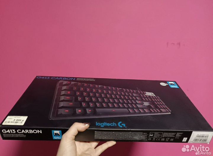 Игровая механическая клавиатура logitech
