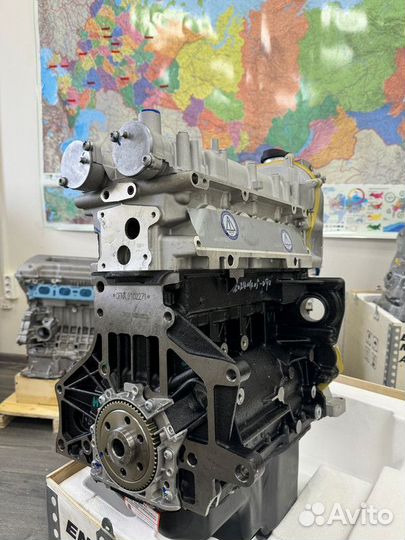 Двигатель cfna Новый Polo, Jetta, Rapid, Fabia 1,6