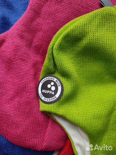 Новая демисезонная шапка шлем huppa. От 47 до 53р