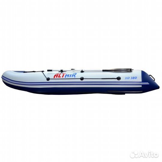 Лодка пвх altair HD-380 нднд бело-синяя