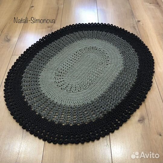 Ковер овальный новый