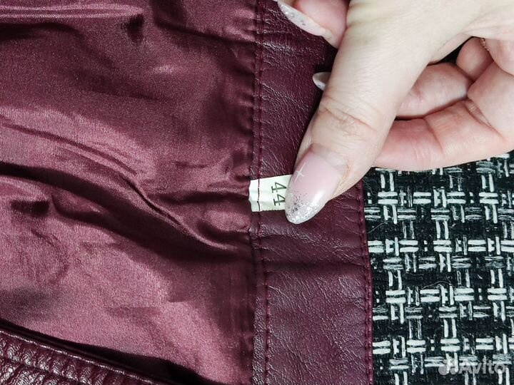 Юбки из кожзам