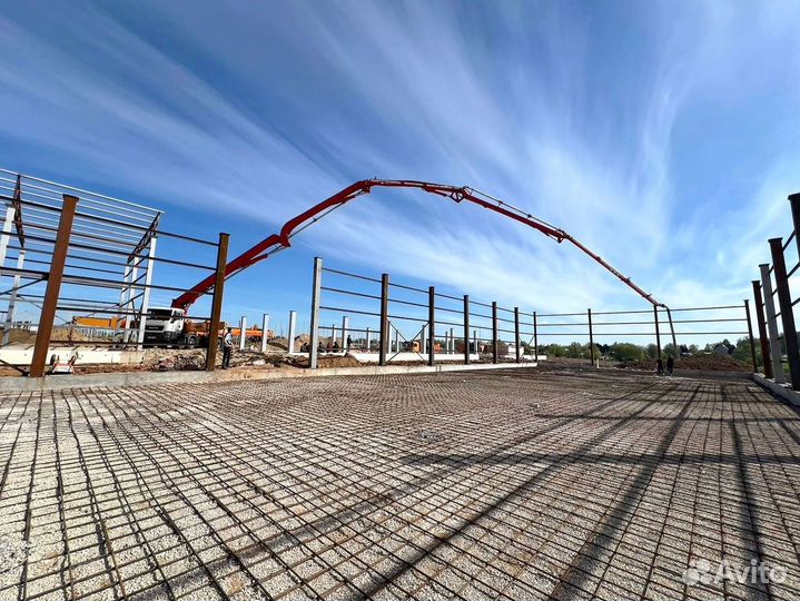 Бетон на гравии