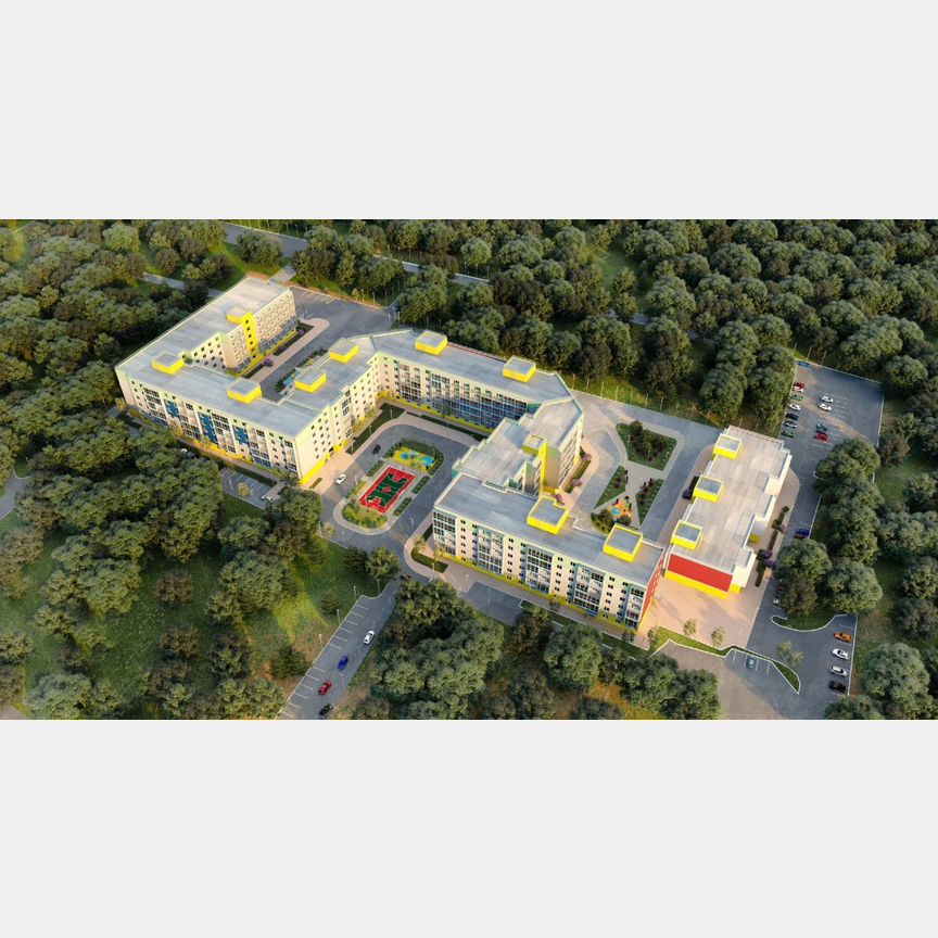 1-к. квартира, 44,3 м², 1/6 эт.
