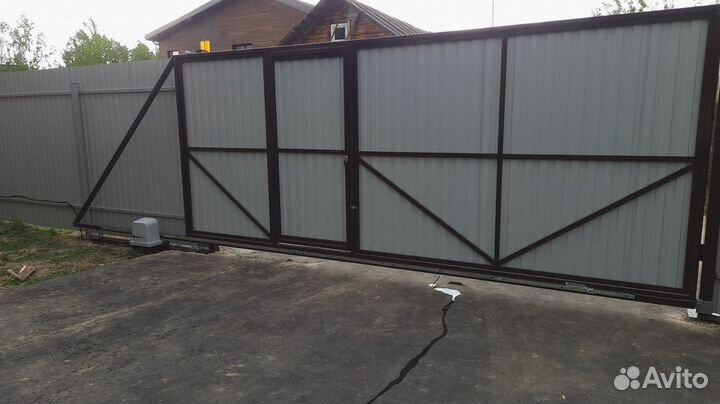 Отканые ворота от производидтеля