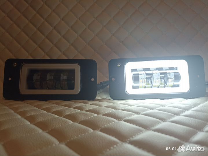 Птф фары универсальные 50w с дхо