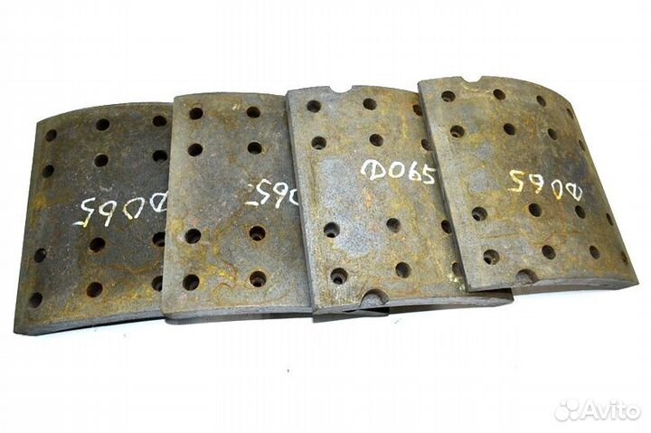 Накладка тормозной колодки DAF 95XF (01.97-12.02)