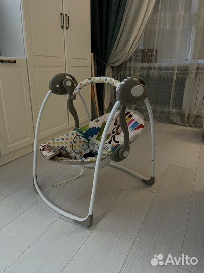 Детские электронные качели для новорожденных