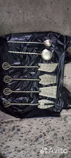 Столовые приборы из мельхиора