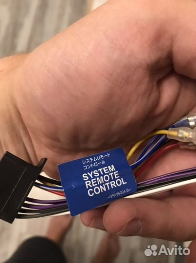 Pioner разъем штатный для магнитолы