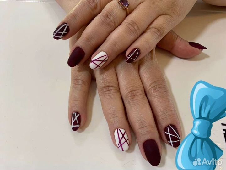 Маникюр с покрытием
