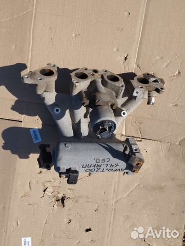 Впускной коллектор Chevrolet Aveo T200 1.4 МКПП