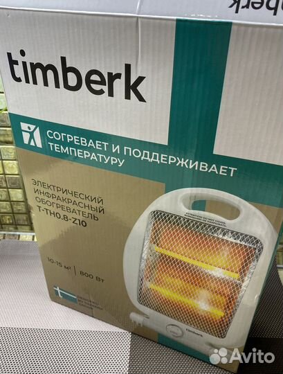 Инфракрасный обогреватель Timberk Галоген Новый