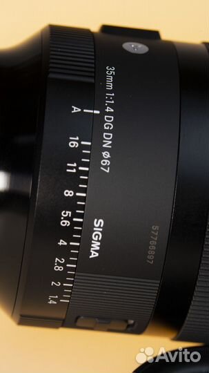 Sigma AF 35mm F/1.4 DG DN Art Sony E