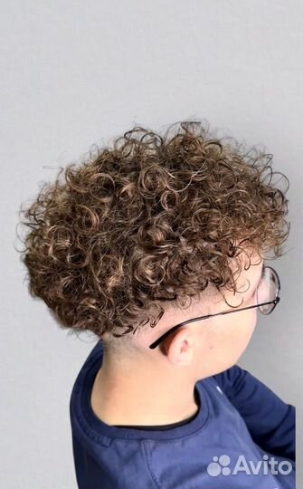 Модель химическая завивка