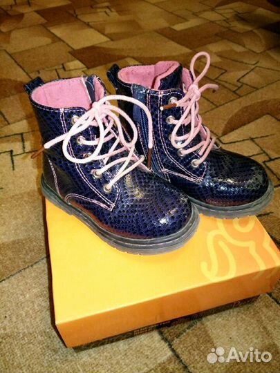 Ботинки для девочки, р. 24