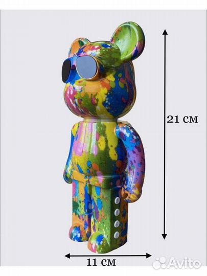 Беспроводная Bluetooth колонка мишка USB