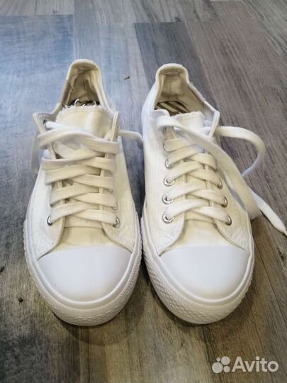 Кеды белые 36