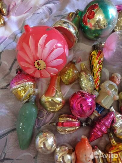 Ёлочные игрушки СССР