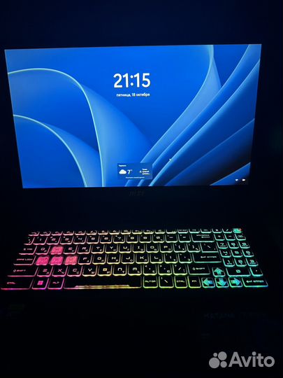 Игровой ноутбук msi katana 17 rtx 4050