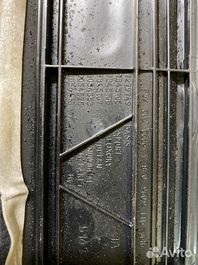 Накладка порога BMW Sport f