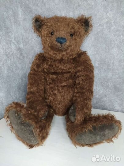 Мишка тедди ручная работа большой