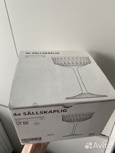 Набор бокалов IKEA сэлльскаплиг