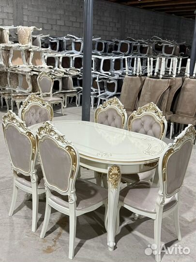 Столы и стулья новые