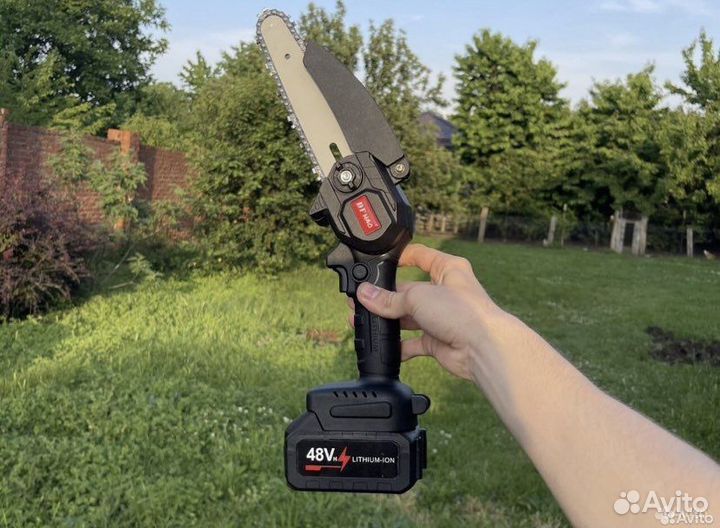 Аккумуляторная цепная пила