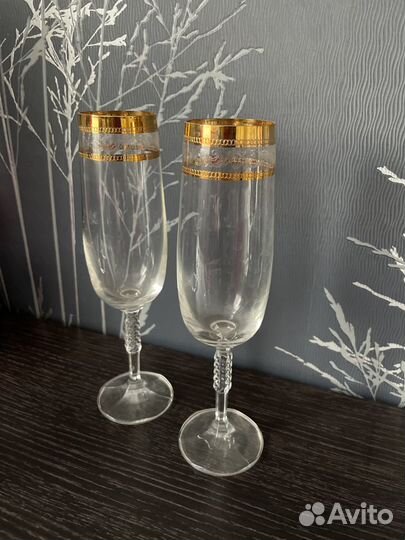 Чешские фужеры (12 штук)