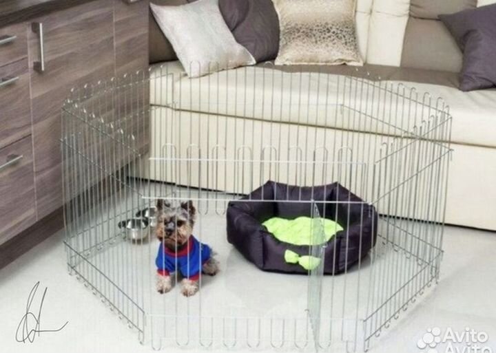 Безопасный вольер для животного