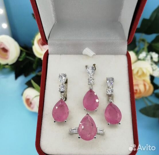 Серебряный комплект