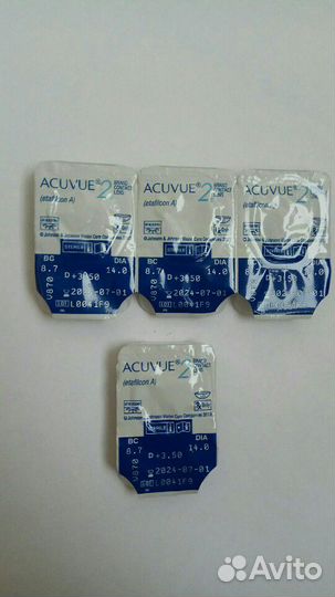 Контактные линзы acuvue
