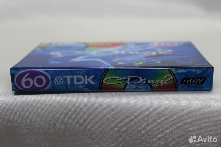 Аудиокассета TDK CDing 2 60.TypeII.Запечатанная