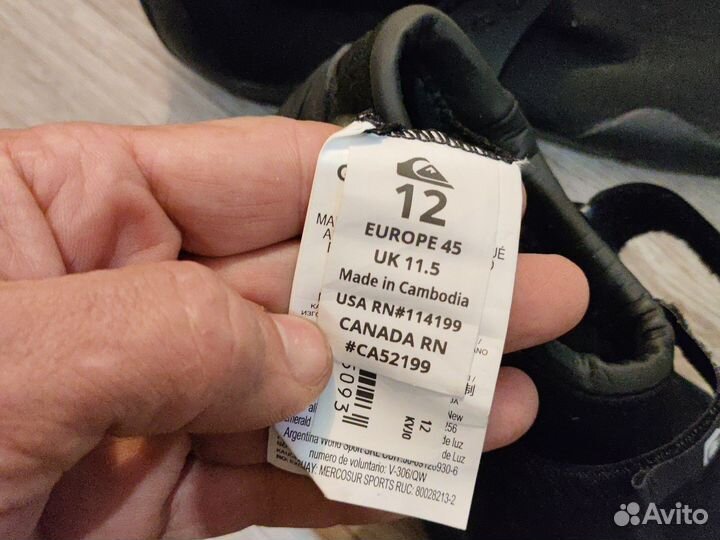 Гидротапки / рифовые боты Quiksilver Syncro