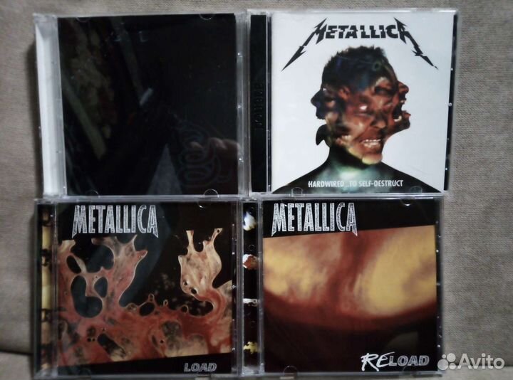 Коллекция Metallica на cd