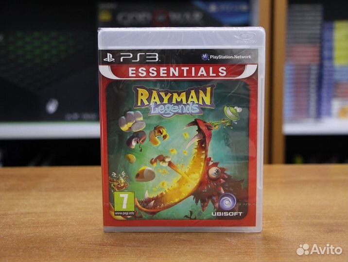 Rayman Legends (Essentials) (PS3, английская верси