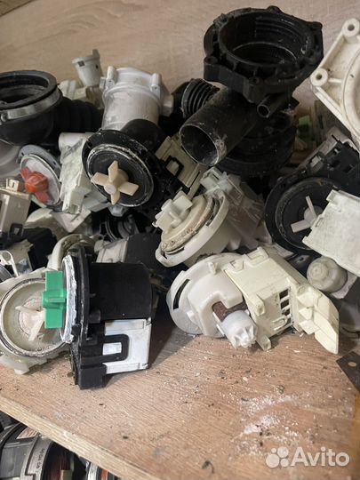 Помпа и улитки для любой стиральной машинки