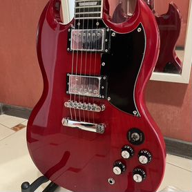 Gibson sg standard cherry red электогитара