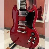 Gibson sg standard cherry red электрогитара